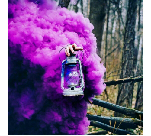 Цветной дым в банке «Smoke Bomb»