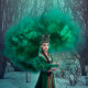 Зелёный цветной дым 30 секунд «Smoking Fountain» Maxsem MA0509 Green