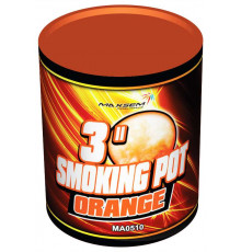 Оранжевый цветной дым в банке 60 секунд «Smoking Pot» Maxsem MA0510 Orange