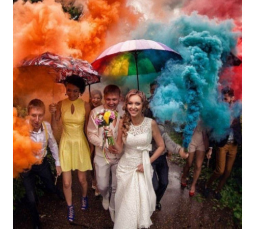 Цветной дым набор 5 штук «Smoking Fountain Mix» Maxsem MA0511/mix