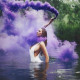 Фиолетовый цветной дым 60 секунд «Smoking Fountain» Maxsem MA0511 Purple