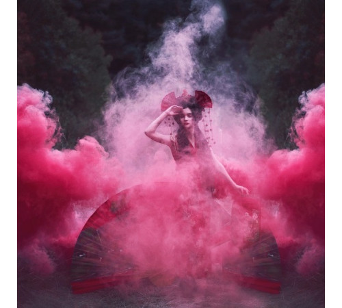 Малиновый цветной дым 60 секунд «Smoking Fountain» Maxsem MA0512 Raspberries