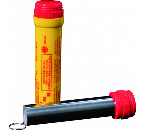 Красный фальшфейер с чекой 50 секунд «Hand Flare Red» Maxsem MF-0220