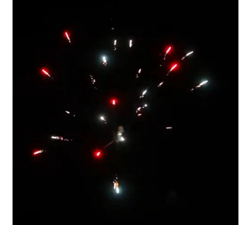 Веерный фейерверк 200 залпов «200 метров над землей» Joker Fireworks JF C15-200/01V01