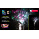 Комбинированный фейерверк 120 залпов «Олимпийский Огонь» Joker fireworks JF CV25/30-120/01