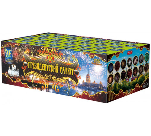 Фейерверк 235 залпов «Президентский» Joker firewroks JF VIP3