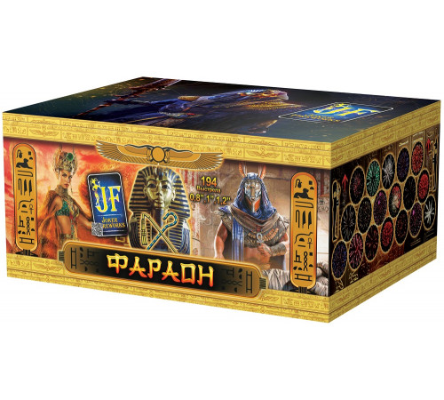 Фейерверк 194 залпа «Фараон» Joker fireworks JF VIP6