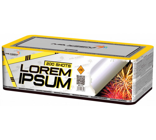 Фейерверк 200 залпов «Lorem Ipsum» Maxsem MC115