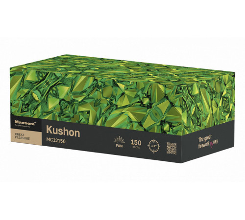 Веерный фейерверк 150 залпов «Kushon» Maxsem MC12150