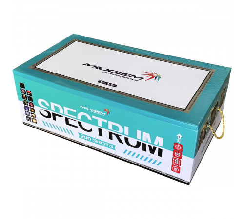 Комбинированный фейерверк 200 залпов «Spectrum» Maxsem MC12200