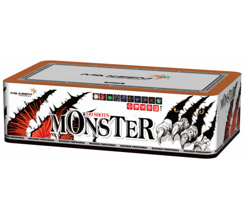 Фейерверк 200 залпов «Monster» Maxsem MC148