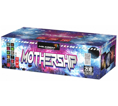 Фейерверк 200 залпов «Mothership» Maxsem MC202