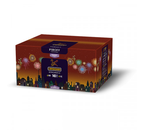 Фейерверк 140 залпов «Симфония» Piroff БСП0114010-12