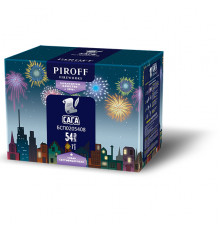 Фейерверк 54 заряда «Сага» Piroff БСП0205408