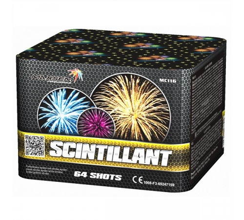 Фейерверк 64 залпа «Scintillant» Maxsem МС116
