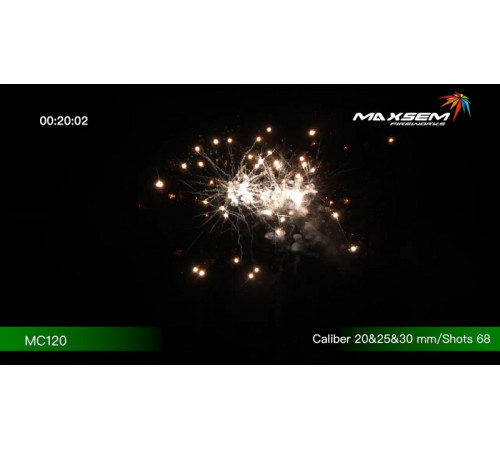 Комбинированный фейерверк 68 залпов «Party Time» Maxsem MC120