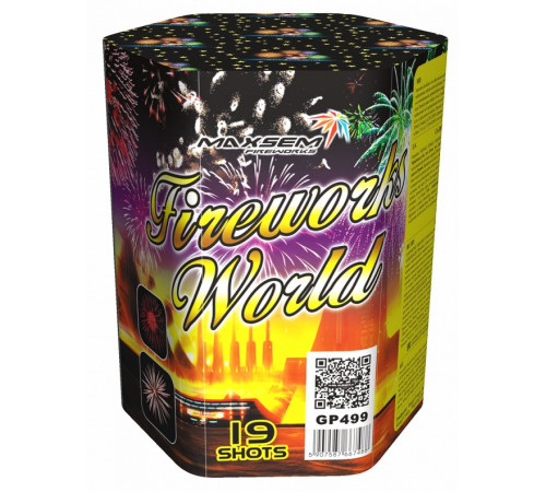 Фейерверк 19 залпов «Fireworks World» Maxsem GP499
