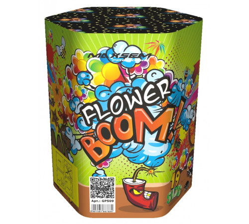 Фейерверк 19 залпов «Flower Boom» Maxsem GP509