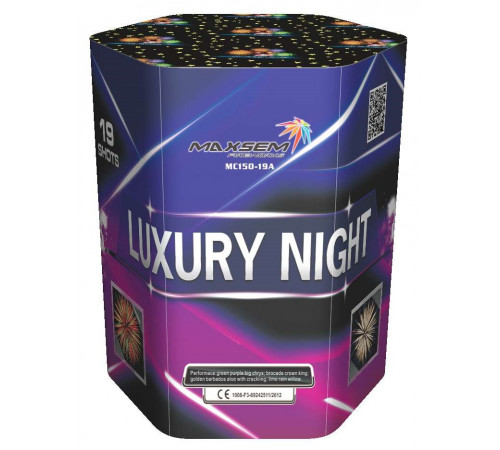 Мощный фейерверк 19 залпов «Luxury Night» Maxsem MC150-19A