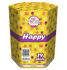 Фейерверк 19 залпов «Happy» Maxsem SB-19-01