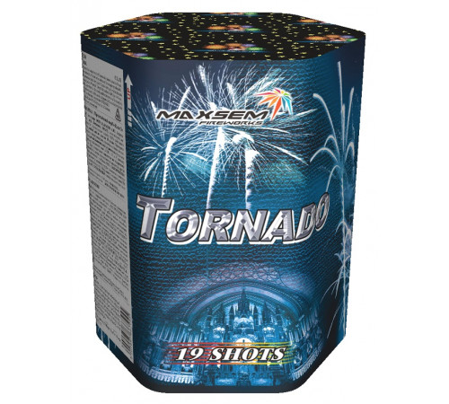 Фейерверк с фонтаном 19 залпов «Tornado» Maxsem WP2538