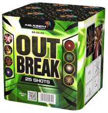 Фейерверк 25 залпов «Out break» Maxsem SB25-03