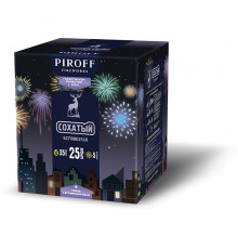 Фейерверк 25 залпов «Сохатый» Piroff БСП0802510