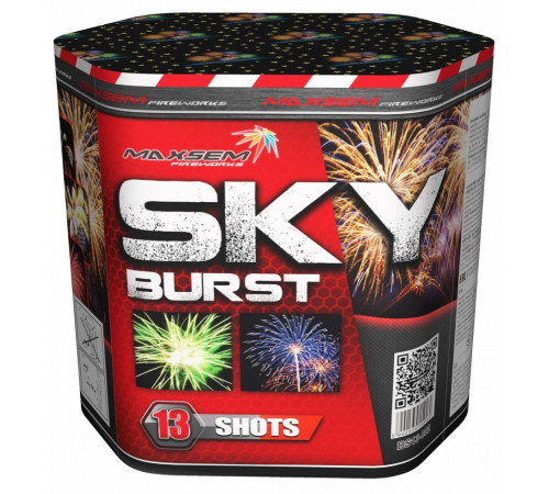 Фейерверк с фонтаном 13 залпов «Sky Burst» Maxsem BS13-002
