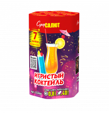 Фейерверк с фонтаном 7 залпов «Игристый Коктейль» Супер салют CC4900