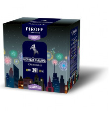 Фейерверк 39 залпов «Чёрный Рыцарь» Piroff БСР0103912-15