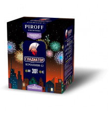 Фейерверк 30 залпов «Гладиатор» Piroff БСР0103008-12