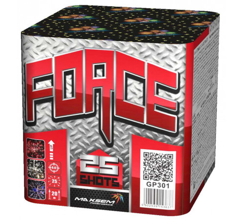 Фейерверк 25 залпов «Force» Maxsem GP301