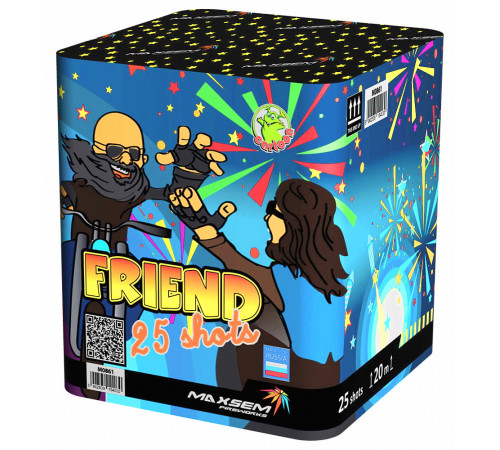 Фейерверк 25 залпов «Friend» Maxsem M0861