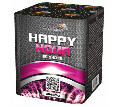 Фейерверк 25 залпов «Happy hour» Maxsem GP467/2