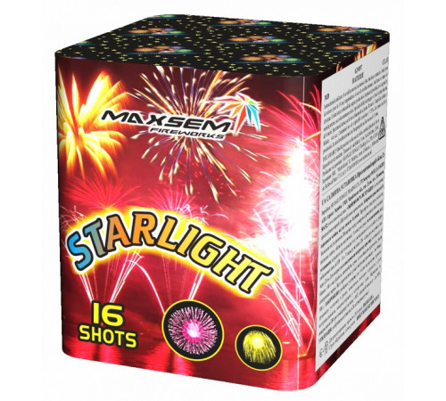 Фейерверк 16 залпов «Starlight» Maxsem GP497