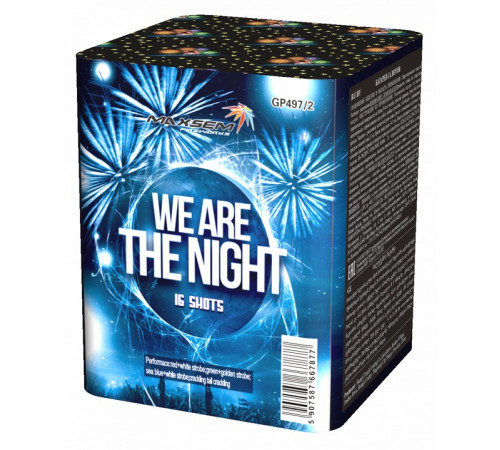 Фейерверк 16 залпов «We Are the Night» Maxsem GP497/2