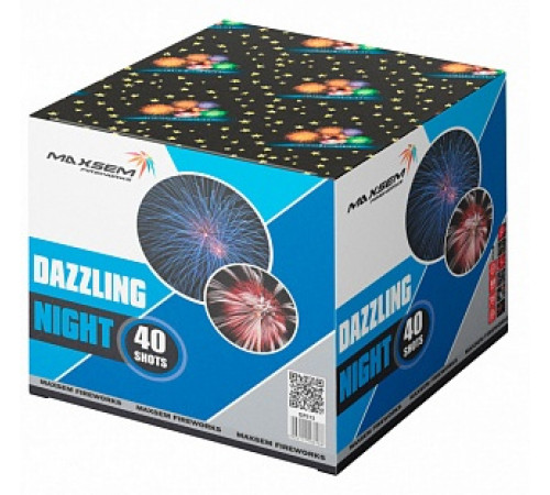 Фейерверк 40 залпов «Dazzling Night» Maxsem GP513