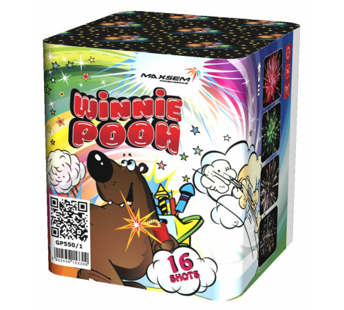 Фейерверк 16 залпов «Winni Pooh» Maxsem M1041