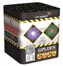 Фейерверк 16 залпов «Golden Coco» Maxsem GP550