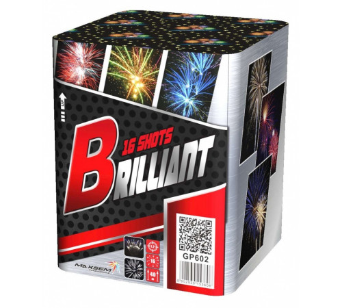 Фейерверк 16 залпов «Brilliant» Maxsem GP602