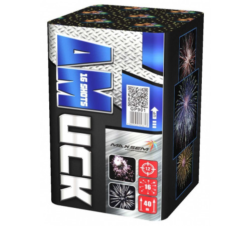 Фейерверк 16 залпов «Am Uck» Maxsem GP901