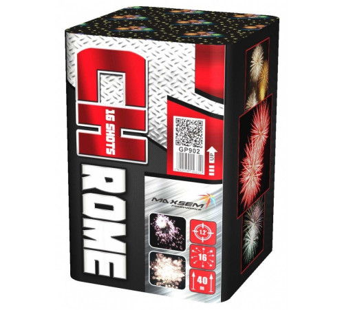 Фейерверк 16 залпов «Chrome» Maxsem GP902