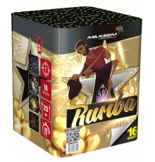 Фейерверк 16 залпов «Rumba» Maxsem GPH3018