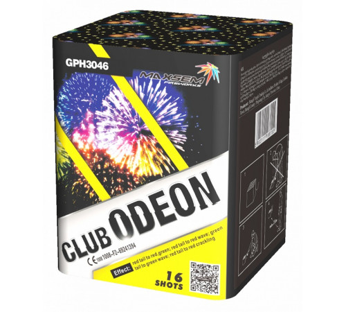 Фейерверк 16 залпов «Club Odeon» Maxsem GPH3046