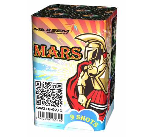 Фейерверк 9 залпов «Mars» Maxsem M0813
