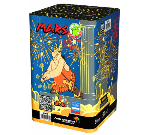 Фейерверк 9 залпов «Mars» Maxsem M0813