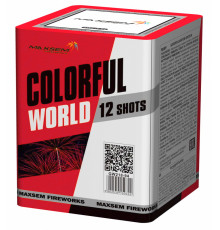 Фейерверк 12 залпов «Colorfull World» Maxsem GW218-94