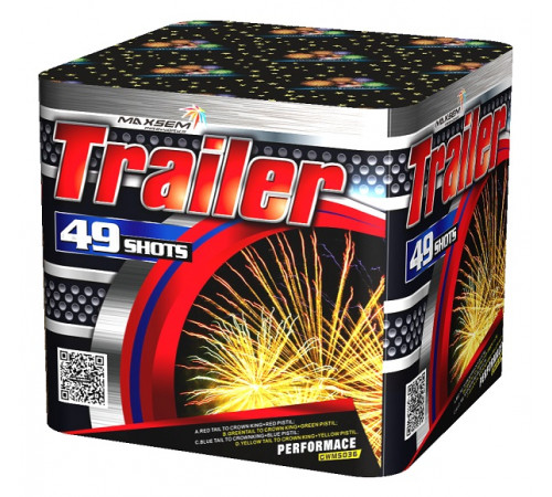 Фейерверк 49 залпов «Trailer» Maxsem GWM5036