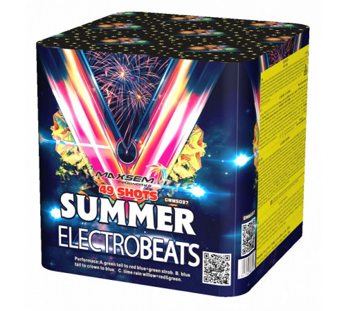 Фейерверк 49 залпов «Summer Electro Beats» Maxsem GWM5037