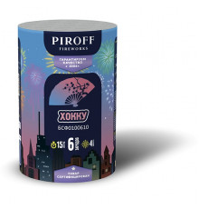Фейерверк с фонтаном 6 залпов «Хокку» Piroff БСФ0100610